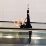 Vivian Hicks Instagram - Gliding into 2020 like... 🎶🎉 comment your country flag🇨🇦& tag @tonesandi #tonesandi #dancemonkey #dance #2020 Toronto Pearson