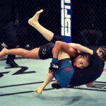 Vivianne Araújo Instagram - #tbt #ufcfightisland8 #inabudhabi I believe I can fly 🎶🚜 Etihad Arena