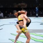 Vivianne Araújo Instagram - Reverses temporários são superados pela perseverança. Após um revés haverá sempre uma oportunidade para os que acreditam e lutam. “Bernardinho_oficial” #ufc285 T-Mobile Arena