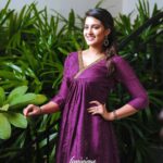 Viviya Santh Instagram - Elegant ethnic wear from 👗: @feminique_designs 📸: @shemeem_ps 💄: @my_touch_makeup_artistry 🖼: @soulful_memories_events