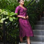 Viviya Santh Instagram - Elegant ethnic wear from 👗: @feminique_designs 📸: @shemeem_ps 💄: @my_touch_makeup_artistry 🖼: @soulful_memories_events
