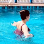 Viviya Santh Instagram - Pool meditation 😜 @kalathillakeresort Kalathil Lake Resort
