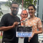 Viviya Santh Instagram - Thankyou so much to the entire Houdini cast and crew for all the support given to me, I'm grateful to be able to work with you all 😍😍❤️ @prajeshsen @asifali @noushadkshereef