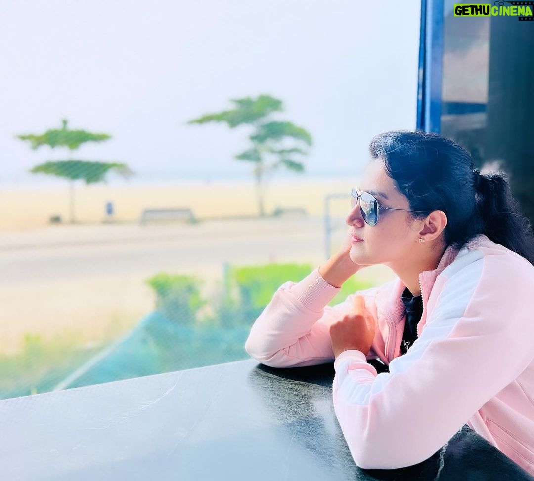 Viviya Santh Instagram - Happy moments ❤️ Paradise Isle Beach Resort - Malpe Beach