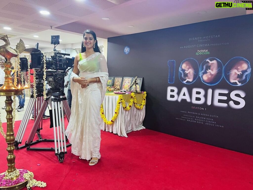 Viviya Santh Instagram - New Beginning 🙏🏻🙏🏻🙏🏻 “1000 Babies” @mammootty @rahman_actor @koyanajeem @sanjusivram @neena_gupta @disneyplushotstar @augustcinema @abuvalayamkulam #1000plusbabies