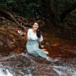 Viviya Santh Instagram - #vaccaymode❤️ #waterfall #forest #kanayi Kanayi