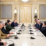 Volodymyr Zelenskyy Instagram - Зустрівся з двома португальськими міністрами: закордонних справ – Жуау Гомешем Кравінью та освіти – Жуау Коштою, які перебувають з візитом в Україні. Цінуємо наше партнерство з Португалією. Говорили про подальшу оборонну співпрацю між нашими країнами, зокрема в контексті приєднання Португалії до авіаційної коаліції, та про питання участі Португальської Республіки в Глобальному саміті миру. Дякуємо за готовність Португалії долучитися до відбудови освітніх закладів Житомирщини. Дякую за підтримку нашого народу! 🇺🇦🇵🇹 ____ I hosted Portuguese ministers of foreign affairs João Gomes Cravinho and education João Costa during their visit to Ukraine. We appreciate our partnership with Portugal. We discussed further defense cooperation between Ukraine and Portugal, which is a member of the fighter jet coalition, as well as Portugal’s participation in the Global Peace Summit. We are grateful to Portugal for helping to rebuild educational institutions in the Zhytomyr region and supporting our people. 🇺🇦🇵🇹