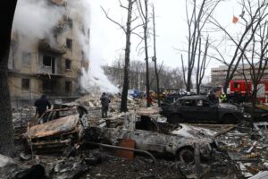 Volodymyr Zelenskyy Instagram - Триває рятувальна операція після чергової російської атаки проти наших міст і людей – свідомого терору проти звичайних житлових будинків у Києві, Харкові, Павлограді. На жаль, є постраждалі та загиблі. 

Станом на зараз відомо про 22 людини, які постраждали внаслідок ворожого обстрілу Києва. У Харкові через атаку терористів, за попередніми даними, загинули п’ятеро людей, 51 людина, зокрема чотири дитини, отримала поранення. З-під завалів врятовано 27 людей. У Павлограді російський терор забрав життя однієї людини. Мої співчуття всім рідним і близьким.

Наші героїчні рятувальники, ті, хто завжди першими прибувають на місця ворожих обстрілів, попри всі складнощі, продовжують свою дуже важливу роботу заради порятунку людей.

Дякую всім нашим захисникам і захисницям, працівникам і працівницям усіх екстрених служб, усім тим, чиє серце просто відчуває, що треба дбати про інших, треба допомагати іншим, коли від цього залежить життя.
____

The rescue operation continues in the wake of another Russian attack against our cities and people. A deliberate act of terror against ordinary apartment buildings in Kyiv, Kharkiv, and Pavlohrad. Unfortunately, there are injured and dead. 

As of now, 22 people were reported injured as a result of the enemy shelling of Kyiv. In Kharkiv, according to preliminary data, 5 people were killed in the terrorist attack, 51 people, including 4 children, were injured. 27 people were rescued from under the rubble. In Pavlohrad, Russian terror killed one person. My condolences to all the families and friends.

Our heroic rescuers, those who are always the first to arrive at the scene of enemy shelling, continue their extremely important work to save people despite all the difficulties.

I am grateful to all our defenders, to the employees of all emergency services, to all those whose hearts simply feel that you need to take care and help others when lives are at stake.