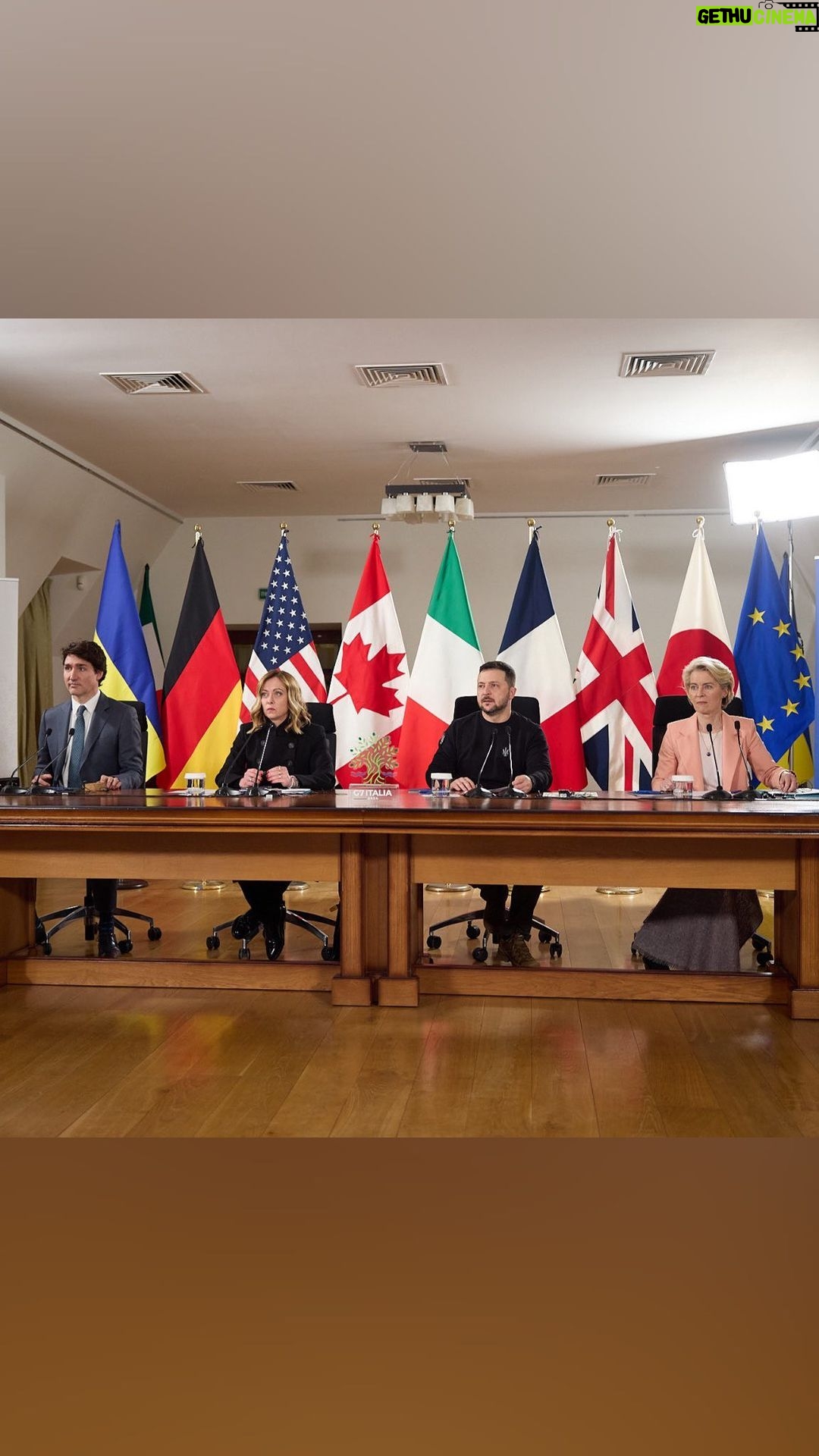 Volodymyr Zelenskyy Instagram - Звернувся до лідерів G7 – найбільших демократій світу. Я дякую вам за ці два роки разом. Той страшний день 24 лютого і весь жах, принесений Росією, все ж не позбавив нормального майбутнього Україну. Будь ласка, памʼятайте, що імперські амбіції та реваншизм зникають лише від програшу того, хто ними заражений, і завжди саме це відкриває простір для справжньої безпеки та розвитку демократії. Ми чуємо в цей час: History is watching. І це абсолютно вірно. Ви дуже добре знаєте, що нам потрібно, щоб захистити наше небо, щоб зміцнити нашу армію на землі. І ви знаєте все, що нам потрібно для підтримки та продовження наших успіхів на морі. І ви добре розумієте, що нам потрібно все це вчасно. Ми розраховуємо на вас. Нашого лідерства достатньо, щоб відновлювати безпеку. Коли провідні демократії світу дійсно рішучі, ця рішучість долає всі виклики. ____ I addressed the leaders of the G7, the world’s largest democracies. I thanked them for the past two years. The terrible day of February 24th, and all of the horror brought on by Russia, did not deprive Ukraine of a normal future. Everyone should remember that imperial ambitions and revanchism can only be defeated alongside those who are infected with them, and that such an outcome paves the way for true security and democratic progress. We now often hear that history is watching, and this is absolutely true. Leaders know very well what we need to protect our skies and strengthen our troops on the ground, as well as all of the support we need to continue succeeding at sea, and they realize that we need it all on time. We rely on them. Our leadership is sufficient to keep restoring security. When the world’s leading democracies are truly decisive, their resolve overcomes all challenges.