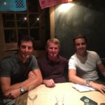 Wayne Rainey Instagram - Enjoyed this night and sharing stories with @aussiegrit @dario_franchitti