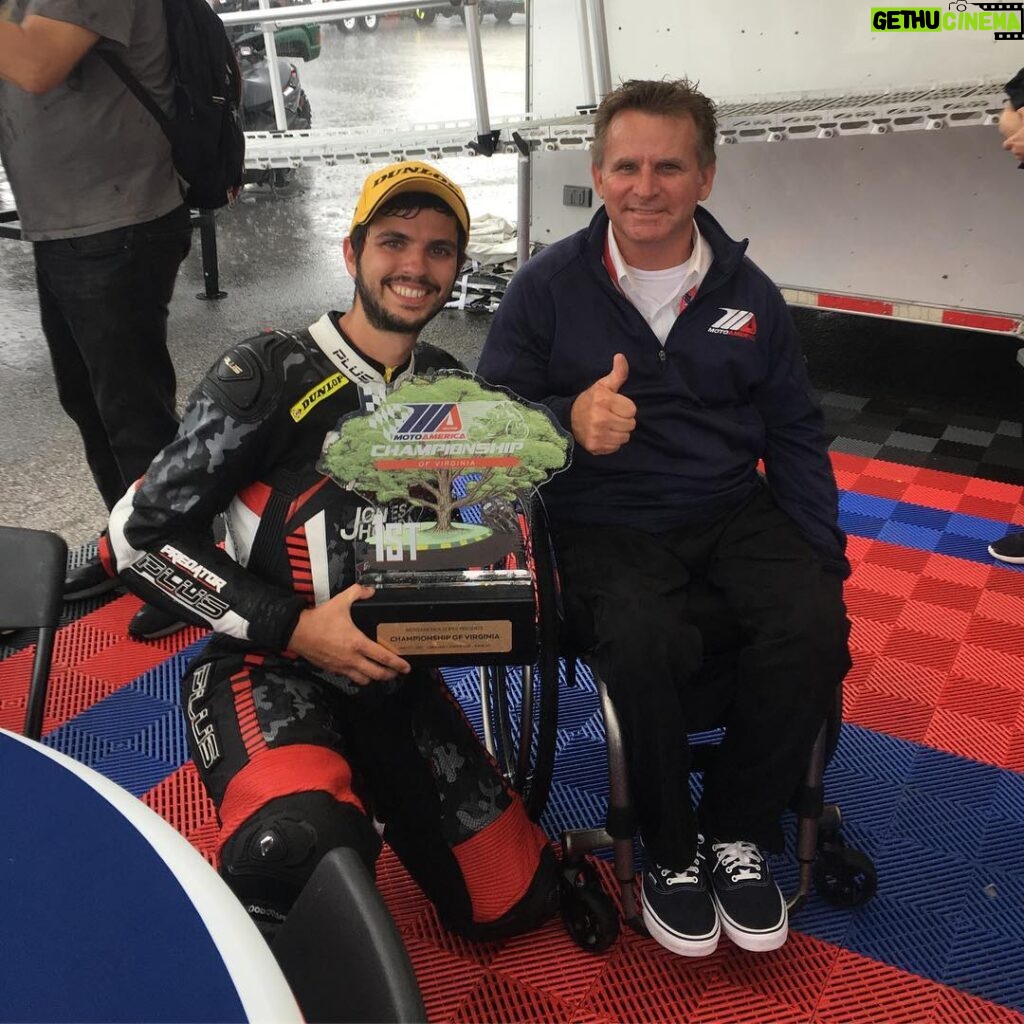 Wayne Rainey Instagram - Congrats Cameron Jones on winning the @liquimoly.usa.canada Junior Cup. 1st Honda win in @motoamerica #motoamerica #honda VIRginia International Raceway