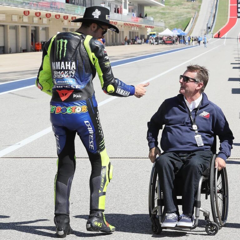 Wayne Rainey Instagram - I’ve always enjoyed watching Vale ride and his performance at COTA did not disappoint! #motoamerica #motogp Circuit of The Americas