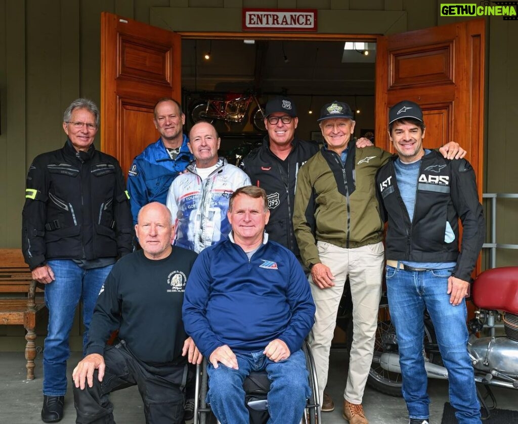 Wayne Rainey Instagram - Thank you to these legends and all who made this a successful “Rainey’s ride to the Races” for the Roadracing World Action Fund. @dougchandlerperformance @bshobert67 @therickyjohnson @kschwantz34 @carloscheca7 Eddie Lawson Kenny Roberts @mototalbott @chp_monterey @motoamerica