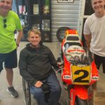 Wayne Rainey Instagram - Having fun with friends @velocityinvitational @weathertechraceway @gordonmccall75 @petersenmuseum @missionfoodsus @peter.brock.designs @molly.mccall.art #robhurdman #greenlighttv