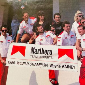 Wayne Rainey Instagram - I know where I was 30 years ago!
Czech GP ‘90!! Celebrating first World Championship @therealwaynegardner @motogp @motoamerica