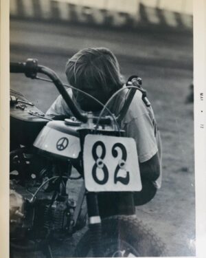 Wayne Rainey Instagram - My dad Sandy, changing the gear on my Z50 Honda that burned nitromethane 48 years ago💥