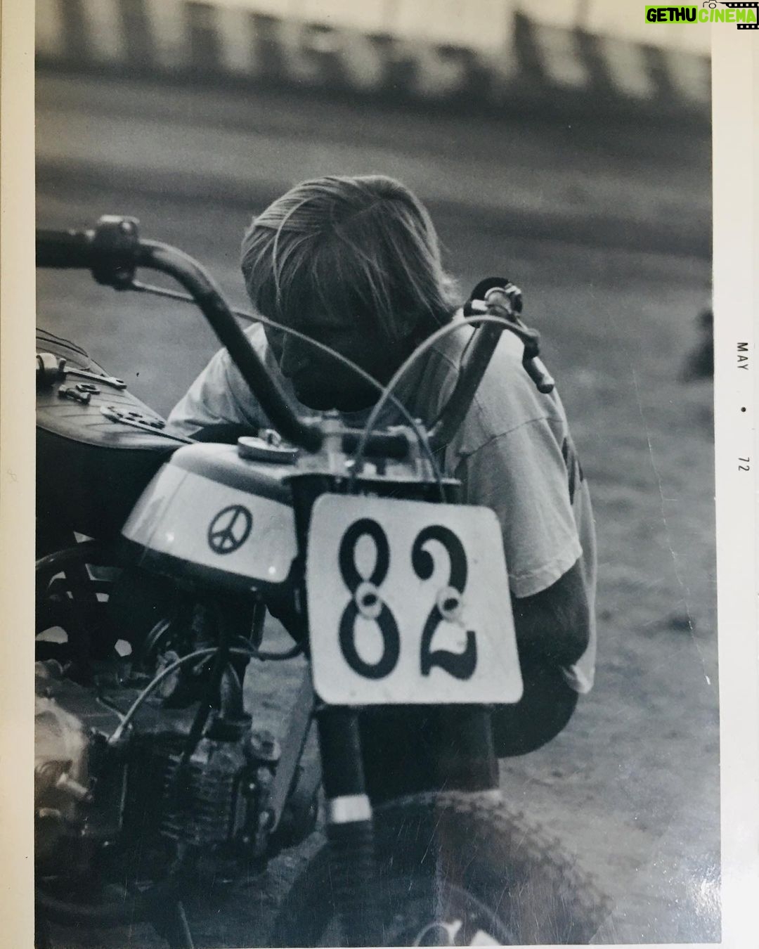 Wayne Rainey - 2K Likes - My dad Sandy, changing the gear on my Z50 Honda that burned nitromethane 48 years ago💥