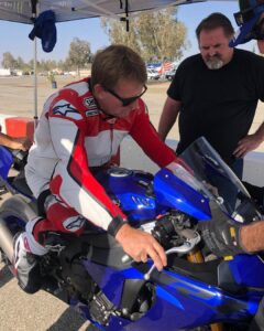 Wayne Rainey Instagram - I had the opportunity to ride a motorcycle yesterday for the first in 26 years. And I had a blast. Big thanks to @yamahamotorusa and @alpinestars for helping make it happen.