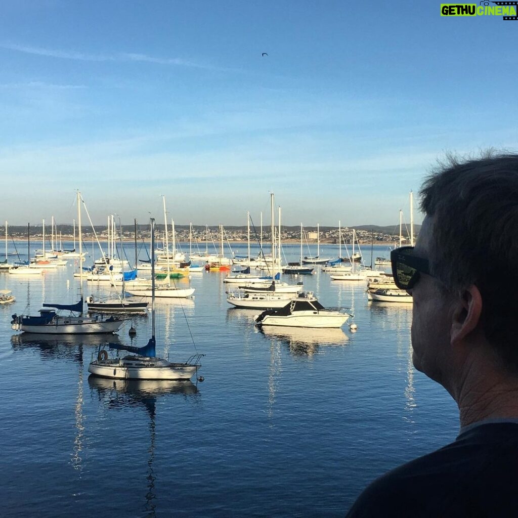 Wayne Rainey Instagram - 90 degrees😅 Monterey Old Fisherman's Wharf