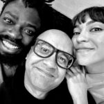 Welder Rodrigues Instagram - Um trio 🤍 #vemquetem Estúdios Globo