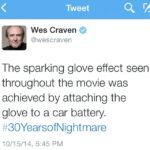 Wes Craven Instagram – #30YearsofNightmare