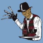 Wes Craven Instagram – Dying for a drink? Great t-shirt design. http://www.best-tshirts-ever.com/dying-for-a-drink-t-shirt #freddykrueger