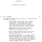 Wes Craven Instagram - #30YearsofNightmare The script was pitched for 3 years before being picked up. New Line Cinema, which was a tiny, independent studio at the time, finally picked up the script after everyone else said no one would be frightened by a movie about dreams. I still have at least one of the rejection letters to prove it. #NightmareonElmStreet #FreddyKrueger