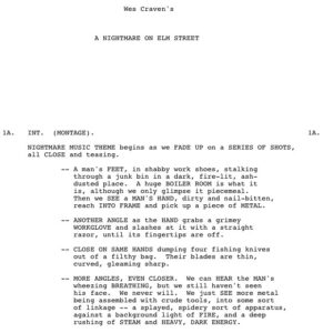 Wes Craven Instagram - #30YearsofNightmare

The script was pitched for 3 years before being picked up.
New Line Cinema, which was a tiny, independent studio at the time, finally picked up the script after everyone else said no one would be frightened by a movie about dreams.  I still have at least one of the rejection letters to prove it. #NightmareonElmStreet #FreddyKrueger