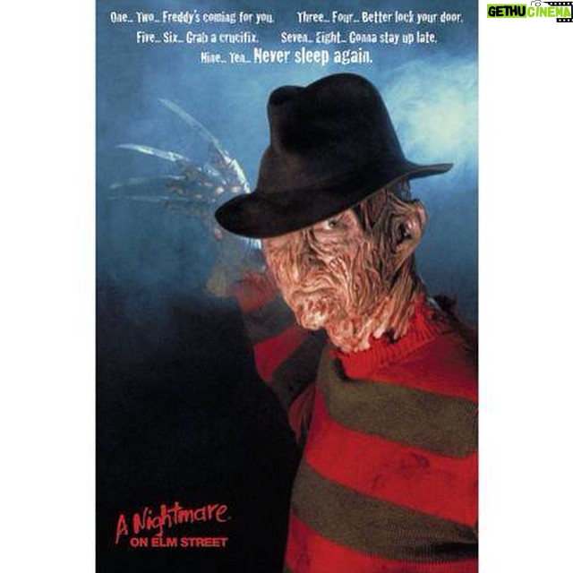 Wes Craven Instagram - #30YearsofNightmare Celebrating the 30th Anniversary of A Nightmare on Elm Street all month. I'll be posting fun facts about the film daily. INSPIRED BY ACTUAL EVENTS I read an article in the LA Times of a teenage boy who was suffering from horrible nightmares and began fighting sleep by any means possible. The boy’s parents, concerned for his well being, got him sleeping pills. Finally getting him to sleep, they took him up to his room only to hear him moments later thrashing, screaming, and eventually dying. The parents found a coffee maker as well as all the sleeping pills hidden in the room. I thought it would be interesting if there was something or someone in the dreams that actually killed him, thus Freddy was born.