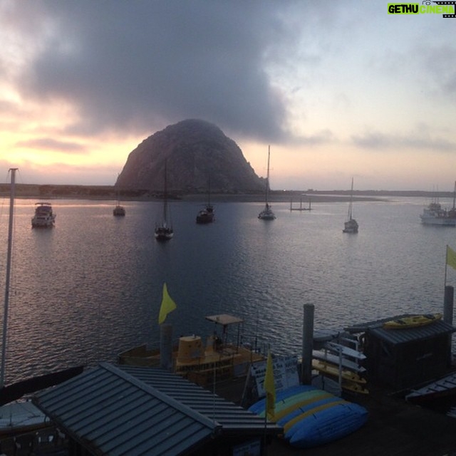Wes Craven Instagram - Morro Bay. A Morro, I learned, is the name for a "plug" that forms onside the caldera (mouth) of a dying volcano. The volcano stops functioning, and over centuries erodes away, leaving just the morro to remain. For thousands of years after.