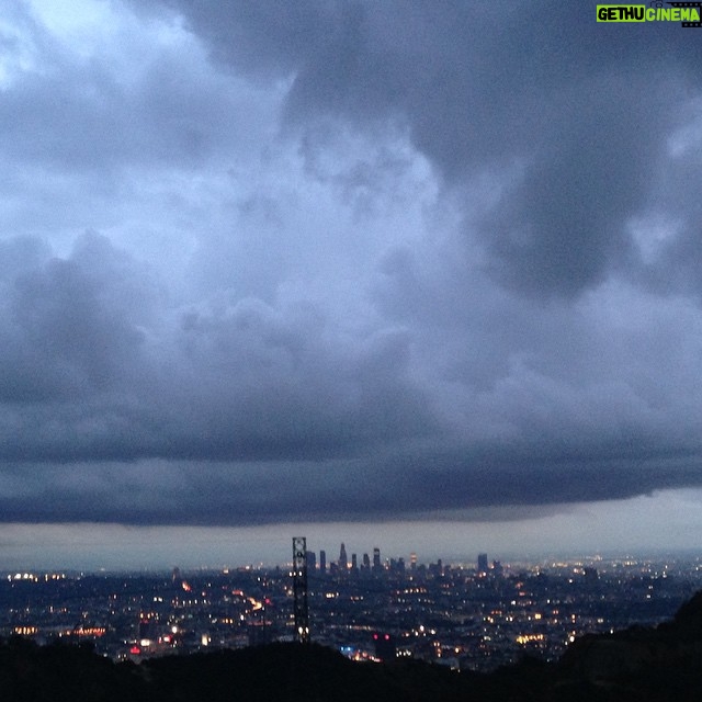 Wes Craven Instagram - Some much needed rain finally arrived today in LA.