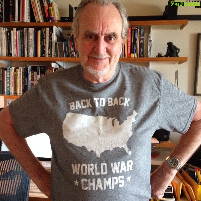 Wes Craven Instagram - Today's t-shirt. #USA