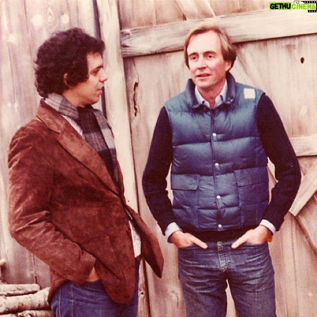 Wes Craven Instagram - #ThrowbackThursday with my friend Roy Frumkes. #tbt