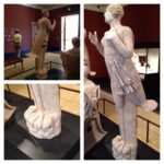 Wes Craven Instagram - Ancient bird people discovered at Getty Villa!!!
