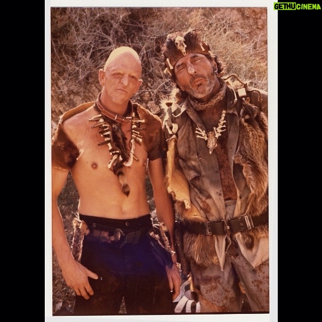 Wes Craven Instagram - #throwbackthursday The Hills Have Eyes, Pluto (Michael Berryman) and Papa Jupiter (the late James Whitworth) #tbt #1977