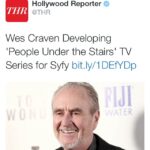 Wes Craven Instagram – Some exciting news about what I’m working on in the press today. Check my twitter @wescraven for all the links.