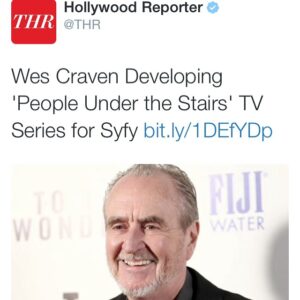 Wes Craven Instagram - Some exciting news about what I'm working on in the press today. Check my twitter @wescraven for all the links.