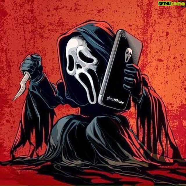 Wes Craven Instagram - Got this from a fan. #GhostPhone #Scream