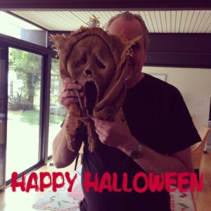 Wes Craven Instagram - Happy #Halloween! Tag me with your costume.