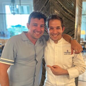 Will Buxton Instagram - An absolutely wonderful afternoon at the Four Seasons Resort here in Dubai, courtesy of award winning, world renowned pastry chef extraordinaire @nicolas_lambert, in which we had the absolute treat of trying some of his finest and most delicious creations. 

A magical time and an unforgettable gastronomic delight. 

I am now 85% cake

Thank you my friend. And see you soon x
