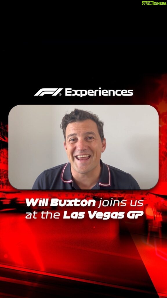 Will Buxton Instagram - We’re delighted to confirm that @wbuxtonofficial will be joining F1 Experiences at @f1lasvegas 🇺🇸 Want to join us? There’s still time! Head straight to f1experiences.com today to book your official ticket package. #ExperienceF1 #F1Experiences #F1 #Formula1 #LasVegas #LasVegasF1 #WillBuxton #LVGP #LasVegasGP Las Vegas, Nevada