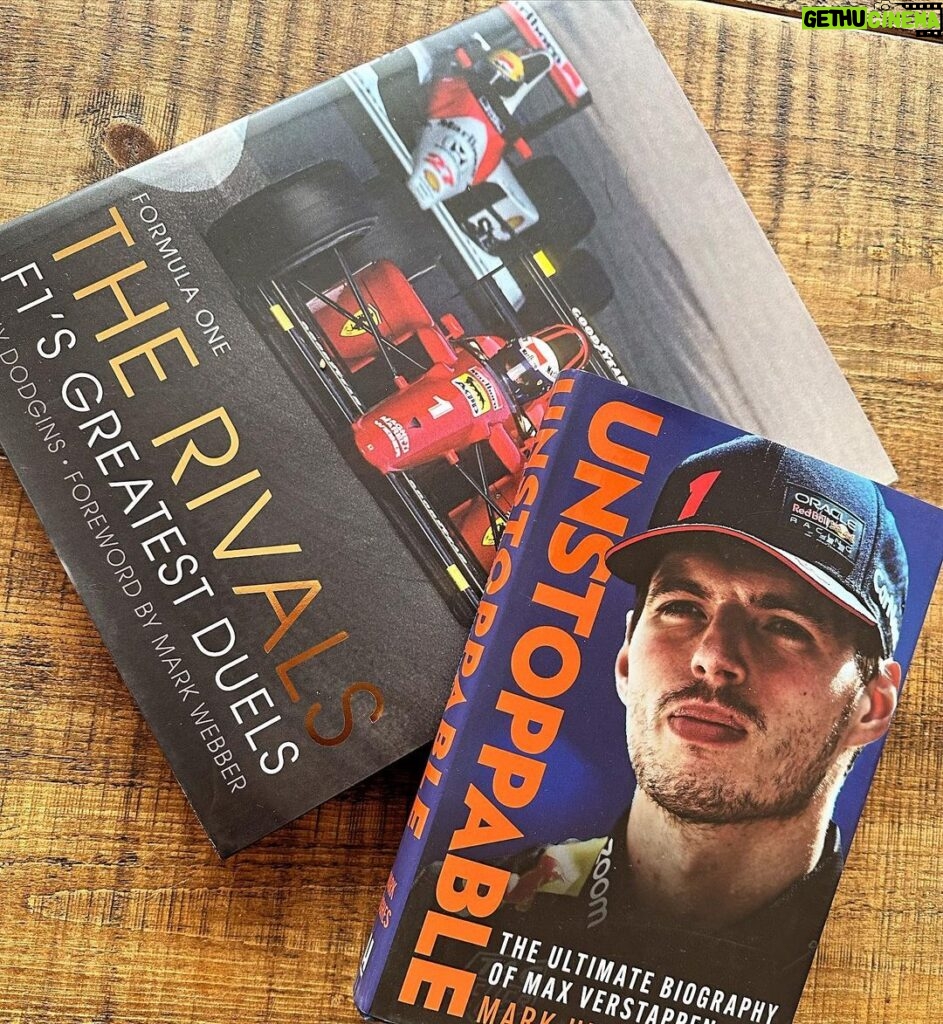 Will Buxton Instagram - A weekend off racing means a weekend reading about racing. Can’t wait to get stuck into these fabulous looking books by two great friends and fine writers Mark Hughes and Tony Dodgins.