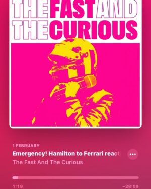 Will Buxton Instagram - Team Principal Greg here! Immensely proud of the team this week for pulling off an amazing emergency episode all about the Lewis Hamilton x Ferrari move. Getting @wbuxtonofficial was a proper treat too. The episode is flying. Christian appearing on Aussie TV and Newsbeat today has also made me very happy. Almost as happy as Christian - look at his smiley face in the final photo! ❤️