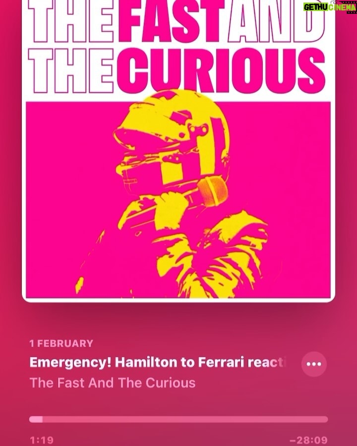 Will Buxton Instagram - Team Principal Greg here! Immensely proud of the team this week for pulling off an amazing emergency episode all about the Lewis Hamilton x Ferrari move. Getting @wbuxtonofficial was a proper treat too. The episode is flying. Christian appearing on Aussie TV and Newsbeat today has also made me very happy. Almost as happy as Christian - look at his smiley face in the final photo! ❤️