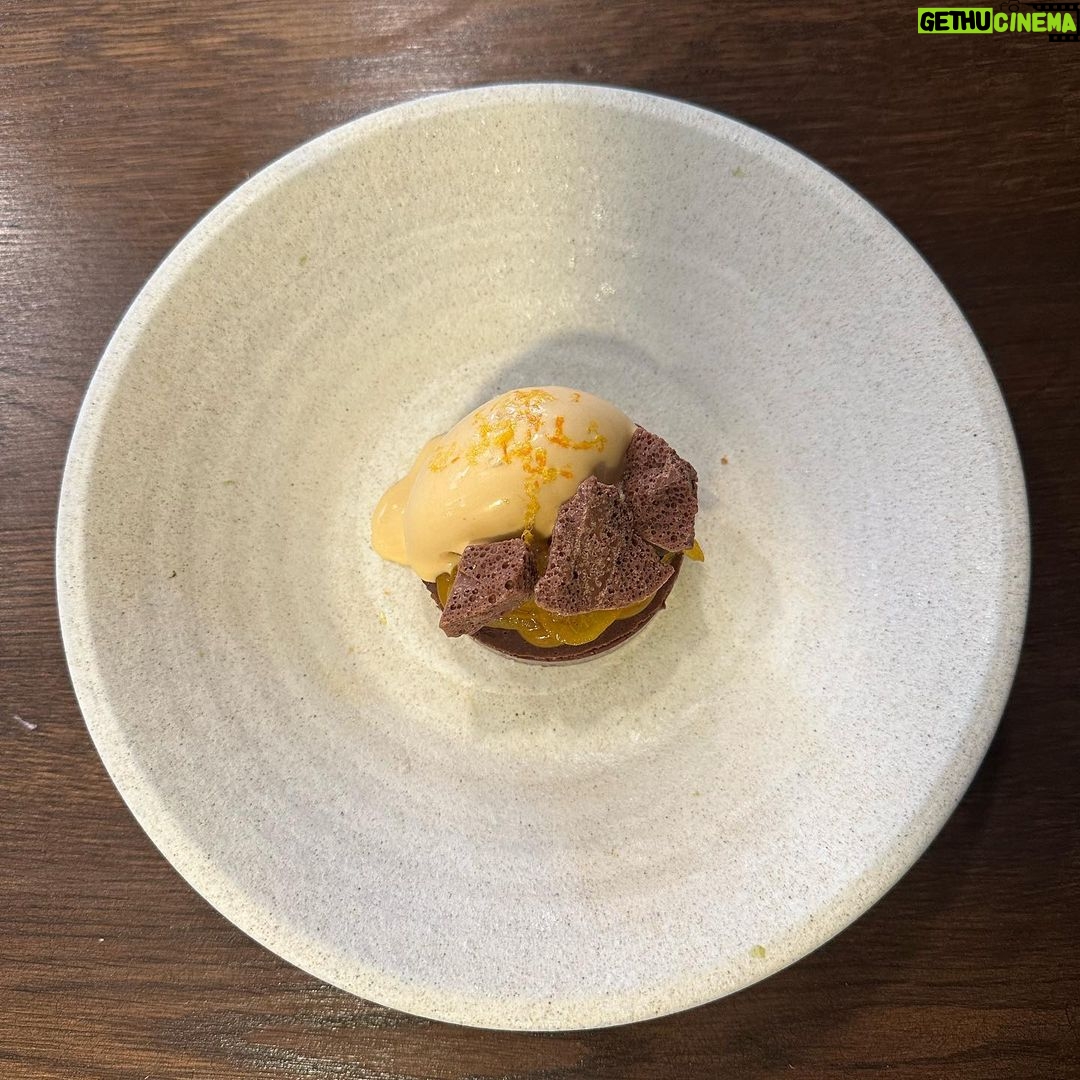 Will Buxton Instagram - Finally redeemed last year’s birthday gift a week before this year’s birthday. A fabulous fish feast at the utterly wonderful @cornerstonehackney by @cheftombrown. Delicious and divine. 1: Red Mullet crudo ~ blood orange ~ rapeseed oil 2: Raw Oyster ~ Chipotle Trout XO ~ Lime 3: Curried Crab Bun ~ Kohlrabi Pickle ~ Pear Hoisin 4: Hake Kyiv ~ Wild Mushroom Butter ~ Tarragon Emulsion 5: Stuffed Ray Wing ~ Oyster ~ Salsify ~ Langoustine Sauce 6: Chocolate Delice ~ Winter Citrus ~Malt Ice Cream