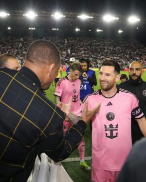 Will Smith Instagram - This was CRAZY!! Big congrats on the W @leomessi 🇦🇷🇦🇷🇦🇷. ‘Preciate you @davidbeckham!
