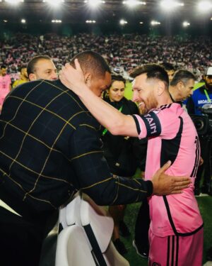 Will Smith Instagram - This was CRAZY!! Big congrats on the W @leomessi 🇦🇷🇦🇷🇦🇷. ‘Preciate you @davidbeckham!