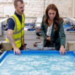 William, Prince of Wales Instagram - Brilliant to see the close-knit partnership between @standfastandbarracks and @houseofhackney here in Lancaster. Together they're looking to the future of the textiles industry through innovation and education. Apprentices trained here learn skills in design, colouration, separation and engineering, and are part of the next generation taking textiles forward. Lancaster, Lancashire