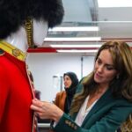 William, Prince of Wales Instagram - From a rich tapestry of history and heritage to cutting-edge sustainability-focused technology… A fascinating journey through the continuously-evolving textiles industry at @awhainsworth Mill in Leeds, learning about the modern development of traditional processes 🧵♻️