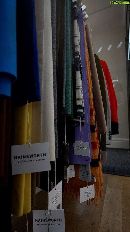 William, Prince of Wales Instagram - The historic @awhainsworth mill in West Yorkshire is part of the fabric of the UK textiles industry, and it even shares some family ties... AW Hainsworth And Sons